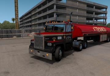 Мод Cкин и грузы для цистерны «Duel» версия 1.1 для American Truck Simulator (v1.38.x)