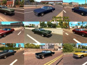 Мод Classic Cars AI Traffic Pack версия 1.3 для American Truck Simulator (v1.6.x, 1.28.x)