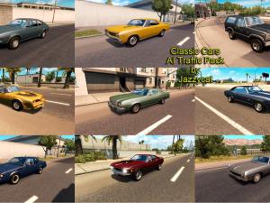 Мод Classic Cars AI Traffic Pack версия 1.3 для American Truck Simulator (v1.6.x, 1.28.x)