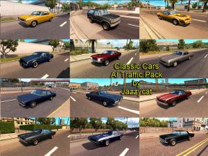 Мод Classic Cars AI Traffic Pack версия 1.5 для American Truck Simulator (v1.6.x, - 1.29.x)