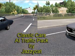 Мод Classic Cars AI Traffic Pack версия 1.6 для American Truck Simulator (v1.28-1.30.x)