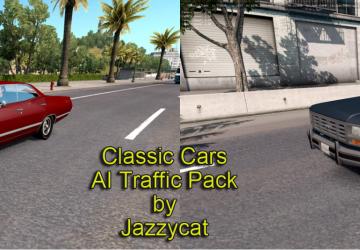Мод Classic Cars AI Traffic Pack версия 1.7 для American Truck Simulator (v1.29.x, - 1.31.x)
