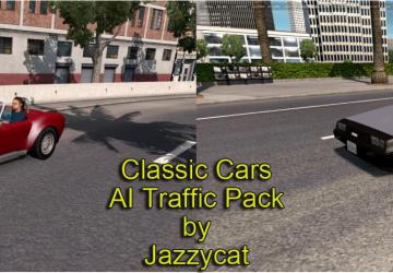 Мод Classic Cars AI Traffic Pack версия 1.8 для American Truck Simulator (v1.29.x, - 1.31.x)