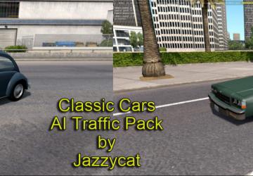 Мод Classic Cars AI Traffic Pack версия 1.9 для American Truck Simulator (v1.29.x, - 1.31.x)