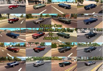Мод Classic Cars AI Traffic Pack версия 2.0 для American Truck Simulator (v1.29.x, - 1.31.x)
