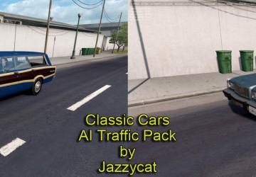 Мод Classic Cars AI Traffic Pack версия 2.7 для American Truck Simulator (v1.29.x, - 1.33.x)