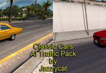 Мод Classic Cars AI Traffic Pack версия 2.9 для American Truck Simulator (v1.34.x)