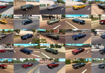 Мод Classic Cars AI Traffic Pack версия 2.9 для American Truck Simulator (v1.34.x)