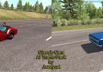Мод Classic Cars AI Traffic Pack версия 3.5 для American Truck Simulator (v1.34.x)