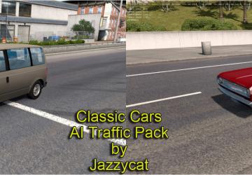 Мод Classic Cars AI Traffic Pack версия 4.1 для American Truck Simulator (v1.35.x)