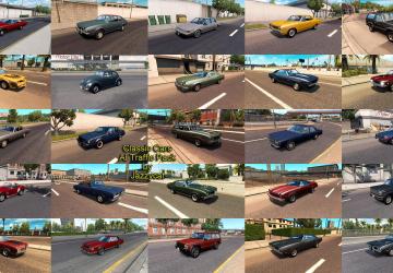 Мод Classic Cars AI Traffic Pack версия 4.3 для American Truck Simulator (v1.35.x, 1.36.x)