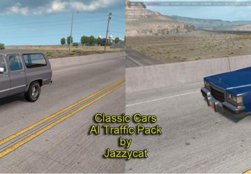Мод Classic Cars AI Traffic Pack версия 4.6 для American Truck Simulator (v1.35.x, 1.36.x)