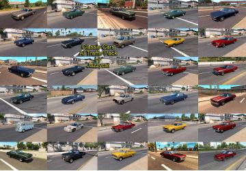 Мод Classic Cars AI Traffic Pack версия 5.0 для American Truck Simulator (v1.35.x, 1.36.x)