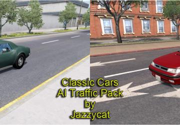 Мод Classic Cars AI Traffic Pack версия 9.0.1 для American Truck Simulator (v1.49.x)