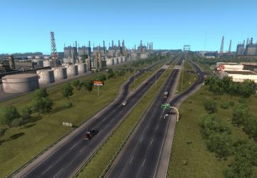 Карта «Coast to Coast» версия 2.16.50.3 для American Truck Simulator (v1.50.x)