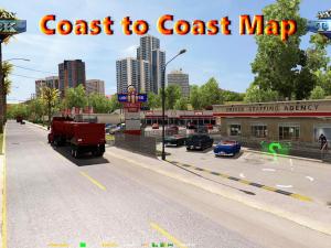 Карту Карта «Coast to Coast» версия 2.3.3 для American Truck Simulator (v1.29.x, 1.30.x)