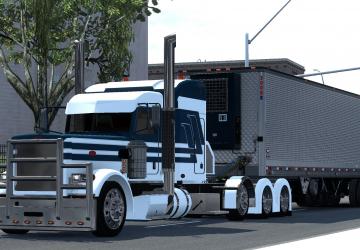 Мод Custom Peterbilt 389 версия 1.1 для American Truck Simulator (v1.40.x, 1.41.x)