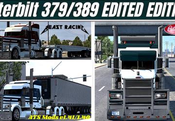 Мод Custom Peterbilt 389 версия 1.1 для American Truck Simulator (v1.40.x, 1.41.x)