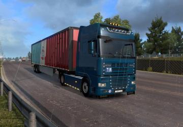 Мод DAF XF 95 версия 1.0 для American Truck Simulator (v1.31.x, - 1.34.x)