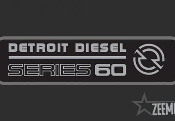 Мод Detroit Diesel 60 Series Sound & Engine Pack v2.1 для American Truck Simulator (v1.39.x, - 1.41.x)