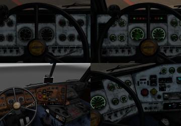 Мод Dirty Skins Pack for Freightliner FLB версия 1.0 для American Truck Simulator (v1.28.x, - 1.39.x)