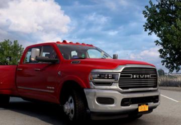 Мод Dodge RAM 3500 (RVM) версия 4.7 Fix для American Truck Simulator (v1.53.x)