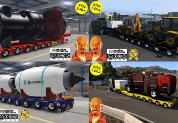 Мод Doll Special Transport версия 4.0 для American Truck Simulator (v1.58.x)