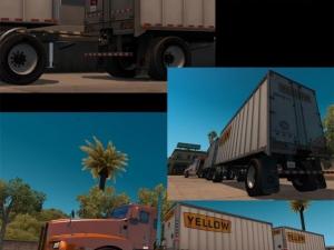 Мод Double Box Trailer версия 24.06.17 для American Truck Simulator (v1.6)