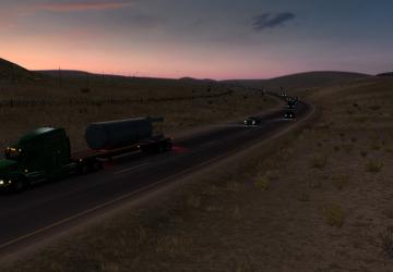 Мод DP’s Realistic Traffic версия 1.5.4 для American Truck Simulator (v1.41.x)