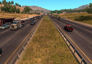 Мод DP’s Realistic Traffic версия 1.5.4 для American Truck Simulator (v1.41.x)