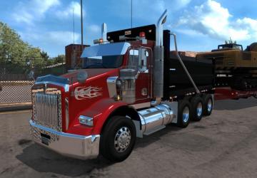 Мод Dump Trailer версия 1.0 для American Truck Simulator (v1.35.x, 1.36.x)