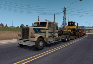 Мод Двигатели+текстуры для Freightliner flc версия 1.0 для American Truck Simulator (v1.38.x)