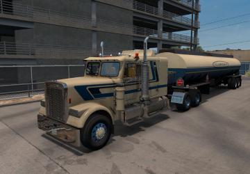 Мод Двигатели+текстуры для Freightliner flc версия 1.2 для American Truck Simulator (v1.43)