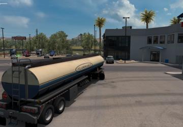 Мод Двигатели+текстуры для Freightliner flc версия 1.1 для American Truck Simulator (v1.38.x)
