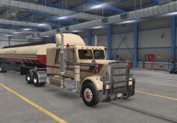 Мод Двигатели+текстуры для Freightliner flc версия 1.1 для American Truck Simulator (v1.38.x)