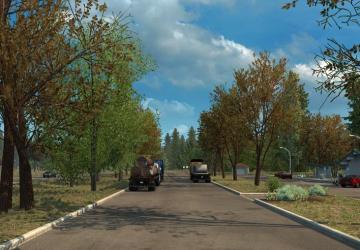 Мод Early Autumn версия 1.0 для American Truck Simulator (v1.32.x)