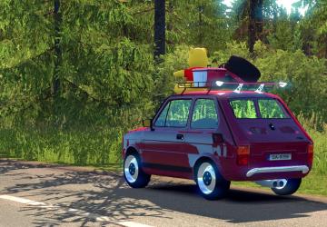 Мод Fiat 126 версия 1.0 для American Truck Simulator (v1.31.x, - 1.34.x)