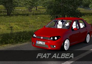 Мод Fiat Albea версия 2.0 для American Truck Simulator (v1.50.x, - 1.57.x)