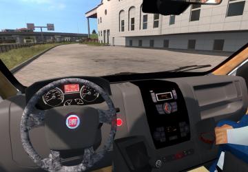 Мод Fiat Ducato версия 1.0 для American Truck Simulator (v1.35.x, 1.36.x)