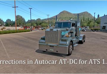 Мод Фикс для Autocar DC версия 1.0 для American Truck Simulator (v1.37.x, 1.38.x)