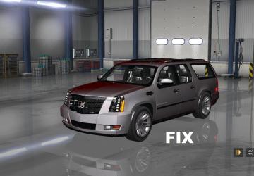 Мод Фикс для Cadillac Escalade ESV версия 1.0 для American Truck Simulator (v1.31.x)