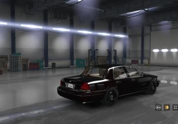 Мод Ford Crown Victoria версия 1.0 для American Truck Simulator (v1.32.x, 1.33.x)