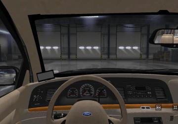 Мод Ford Crown Victoria версия 1.0 для American Truck Simulator (v1.32.x, 1.33.x)