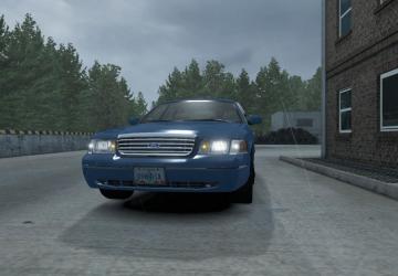 Мод Ford Crown Victoria версия 1.1 для American Truck Simulator (v1.33.x, 1.34.x)