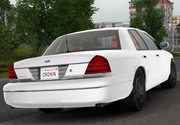 Мод Ford Crown Victoria версия 5.8 для American Truck Simulator (v1.49.x)