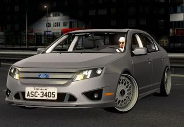 Мод Ford Fusion версия 1.1 для American Truck Simulator (v1.39.x)