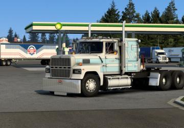 Мод Ford LTL9000 версия 4.5 для American Truck Simulator (v1.48.x)