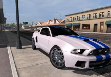 Мод Ford Mustang «Need For Speed» версия 1.0 для American Truck Simulator (v1.31.x)