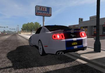 Мод Ford Mustang «Need For Speed» версия 1.0 для American Truck Simulator (v1.31.x)