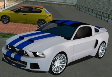 Мод Ford Mustang «Need For Speed» версия 1.1 для American Truck Simulator (v1.35.x, 1.36.x)